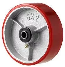 Колесо большегрузное P 63 150 мм полиуретановое на ось (N) 1046140 купить в Кургане