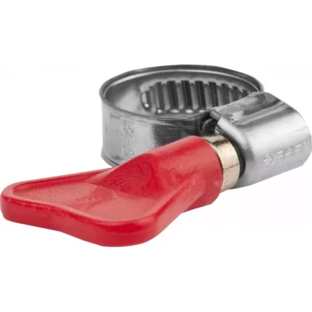 Хомуты ЗУБР &quot;ЭКСПЕРТ&quot; &quot;Бабочка&quot;, нерж. сталь, накатная лента 9 мм, 12-20 мм, 2 шт 37835-12-20 купить в Кургане