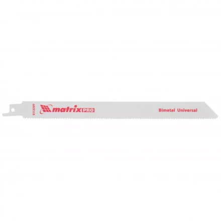 Полотна универсальные для сабельной пилы S1122VF   200/1,8-2,5мм Bimetal  2штуки  PRO Matrix 782002 купить в Кургане