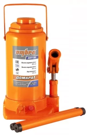 Домкрат бутылочный 32т подъем 285-465 мм OHT132 Ombra купить в Кургане