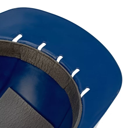 Каскетка защитная &quot;Стиль&quot;, пластиковая, синяя Сибртех 89170 купить в Кургане