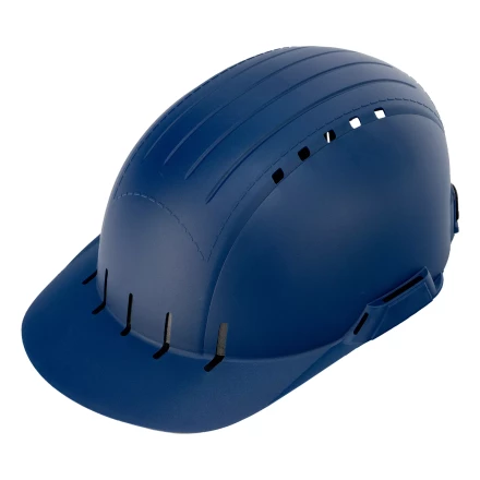 Каскетка защитная &quot;Стиль&quot;, пластиковая, синяя Сибртех 89170 купить в Кургане