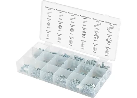 Набор винтов гаек шайб 420 предметов СИБРТЕХ 47617 купить в Кургане