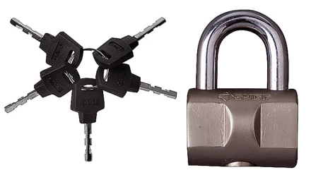 Замок навесной ЗУБР &quot;серия 231&quot; с закаленной дужкой, 40мм 4-37231-40 купить в Кургане