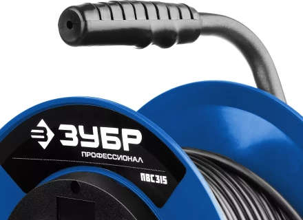 Удлинитель на катушке &quot;ПВС 315&quot;, 30 м, 3500 Вт, 4 гнезда, IP44, ПВС 3х1,5 кв мм, ЗУБР 55081-30 купить в Кургане