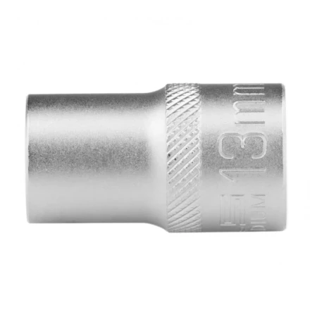 Головка торцевая 13 мм двенадцатигранная CrV под квадрат 1/2 хромированная Stels 13657 купить в Кургане