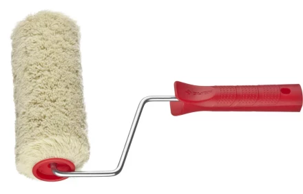 Валик ЗУБР &quot;МАСТЕР&quot; СИНТЕКС малярный в сборе, полиакрил, бюгель 6мм, 40х180мм 03505-18_z01 купить в Кургане