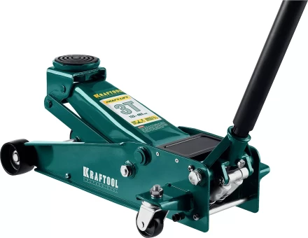 Домкрат гидравлический подкатной &quot;Kraft-Lift&quot;, 3т, 133-465 мм, KRAFTOOL 43450-3 43450-3 купить в Кургане