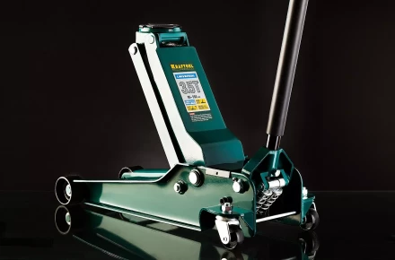 Домкрат гидравлический подкатной &quot;Kraft-Lift&quot;, 3т, 133-465 мм, KRAFTOOL 43450-3 43450-3 купить в Кургане