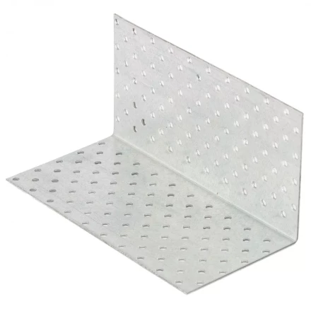 Крепежный уголок равносторонний  2,0 мм KUR 100x100x200 мм Россия Сибртех 46595 купить в Кургане