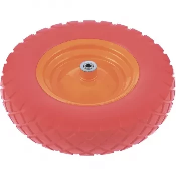 Колесо полиуретановое 4.80/4-8 длина оси 90мм подшипник 20мм Palisad 68977 купить в Кургане