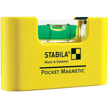 Уровень тип  Pocket Magnetic  70x20x40мм  с магнитом   STABILA купить в Кургане