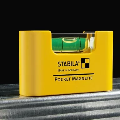 Уровень тип  Pocket Magnetic  70x20x40мм  с магнитом   STABILA купить в Кургане
