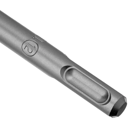 Бур по бетону Denzel, 12 x 310 мм, двойная спираль, три пылеотводящие кромки, 705026 купить в Кургане