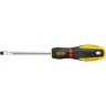 Отвертка STAYER "PROFI" "PROTech", двухкомп рукоятка, намагниченная, Cr-Mo, SL6,0x100мм 25131-06-10_z02 купить в Кургане