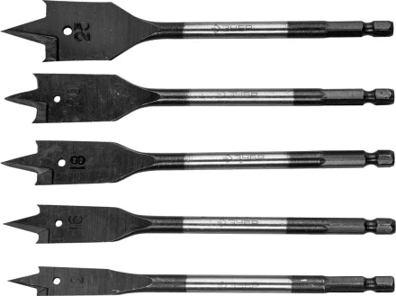 ЗУБР. Набор перьевых сверл по дереву, 5 шт: 12-16-18-20-25 мм 29505-H5 купить в Кургане