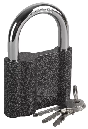 Замок ЗУБР навесной, металлический корпус, закаленная дужка, 70мм 3712-70 купить в Кургане