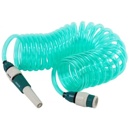 Шланг спиральный RACO для полива с наконечником и двумя внешними соединителями 4270-55895 купить в Кургане