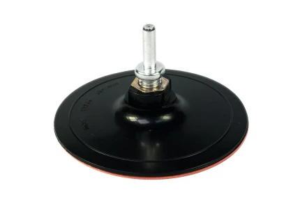 Тарелка опорная Ф125 мм М14 для УШМ липучая основа жесткая + адаптер Энкор 51542 купить в Кургане