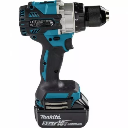 Аккумуляторная ударная дрель-шуруповерт Makita DHP486RTJ купить в Кургане