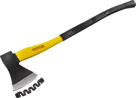 Топор STAYER кованый валочный со стеклопластиковой рукояткой, 1,6кг 20613-16 купить в Кургане