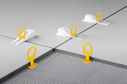 ЗУБР КОЛЬЦО, 1,5 мм, зажим, 100 шт, система выравнивания плитки (33860-100) купить в Кургане