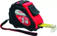 Рулетка Status autostop magnet+ 3 м х 16 мм обрезиненная нейлоновое покрытие MATRIX 31007