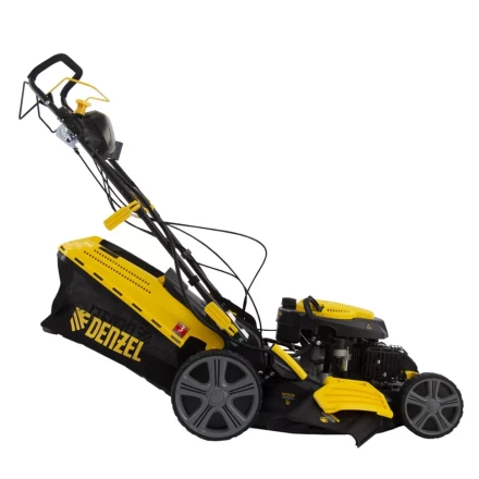 Газонокосилка бензиновая GLD-520SP-VE, 196 см3, ширина 52 см, привод, вариатор, электрический старт, 60 л Denzel 58806 купить в Кургане