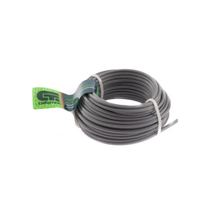 Леска для триммера звезда, армированная алюминием, 3.0 мм х 10 м, Россия Сибртех 961985 купить в Кургане