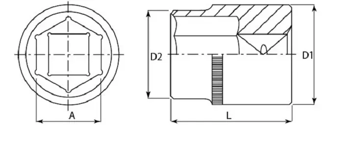 Головка торцевая 3/8"DR 10 мм  S04H3110  Jonnesway 48013 купить в Кургане