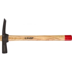 Молоток-кирочка ЗУБР "МАСТЕР" каменщика с деревянной рукояткой, 600г 2015-06_z01