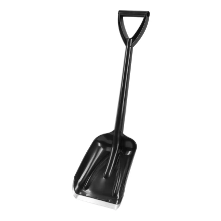 Лопата для уборки снега Сибртех, полипропилен, 210х260х700 мм, Россия, 61679 купить в Кургане