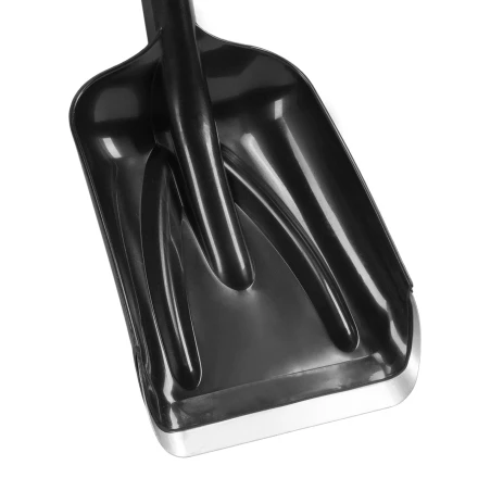 Лопата для уборки снега Сибртех, полипропилен, 210х260х700 мм, Россия, 61679 купить в Кургане