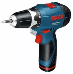 Дрель-шуруповерт аккумуляторная BOSCH GSR 10,8-2-LI (0.601.868.109) в кейсе