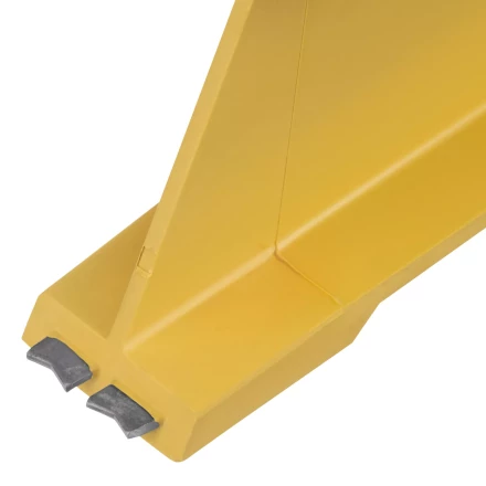 Упор противооткатный для грузового транспорта Stels, ЖЕЛТЫЙ, 35 т, 438х200х205 мм, 56777 купить в Кургане