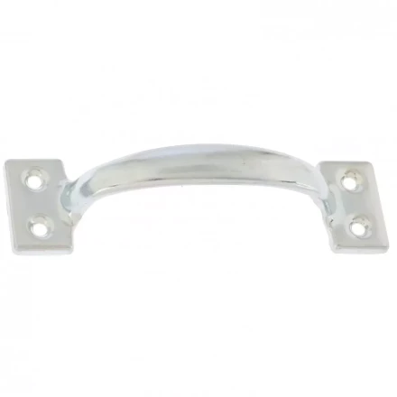 Ручка-скоба РС-120 цельнотянутая цинк 5штук  Металлист Россия 91594 купить в Кургане