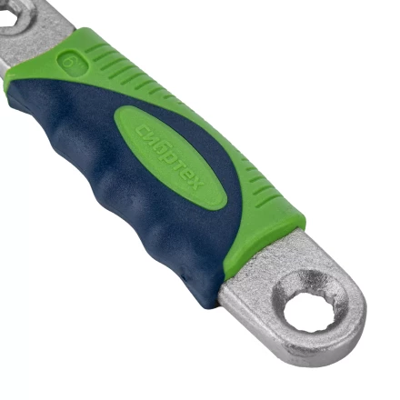 Ключ разводной Сибртех, 150мм, переставная губка, 2-х комп. рукоятка, 15597 купить в Кургане