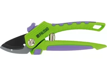 Секатор, 200 мм, с наковальней, тефлон. покр., обрез. 2-хком. плас. ручки  PALISAD 60553 купить в Кургане