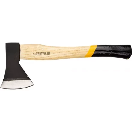 Топор STAYER &quot;MASTER&quot; кованый с деревянной рукояткой, 0,6кг 20610-06 купить в Кургане