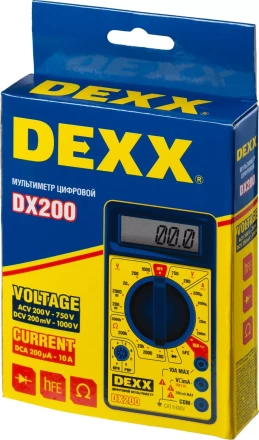 Мультиметр DEXX DX200 цифровой 45300 купить в Кургане