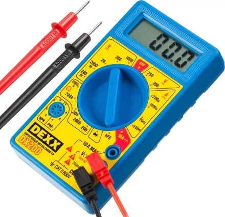 Мультиметр DEXX DX200 цифровой 45300 купить в Кургане