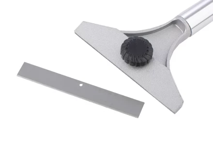 Скребок 100 мм фиксированное лезвие металлическая обрезиненная ручка MATRIX MASTER 79545 купить в Кургане