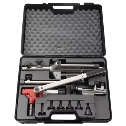 Пресс-инструмент ЗУБР &quot;ШиреФит&quot; ручной для развальцовки труб, в пластиковом кейсе, 14-32мм 51625 купить в Кургане