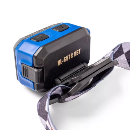 Фонарик налобный светодиодный КВТ HL-6578 с сенсором движения (82071) купить в Кургане