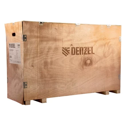 Компрессор воздушный BCW3000-T/100, ременный привод, 3.0 кВт, 100 литров, 520 л/мин Denzel 58118 купить в Кургане