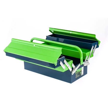 Ящик для инструмента, 430 х 200 х 200 мм, пять секций, металлический Сибртех 90751 купить в Кургане