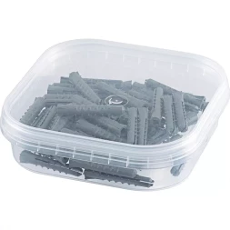 Дюбель 8х40 "Ус" распорный полипропиленовый 1000 шт Сибртех 46016