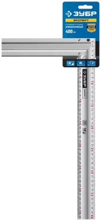 ЗУБР 400 мм, жесткий столярный угольник, Профессионал (34392-40) купить в Кургане