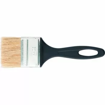 Кисть флейцевая &quot;Стандарт&quot;, 70*6, натуральная щетина, пластиковая ручка ручка, СИБРТЕХ 82506 купить в Кургане