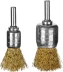 ЗУБР &quot;ПРОФЕССИОНАЛ&quot;. Набор щеток кистевых для дрели, витая стальная латунированная проволока 0,3мм, для дрели, 2шт 3532-H2_z02 купить в Кургане